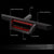 32.5" Long Black Rear Truck Hitch Step with LED Brake Light For 2" Receiver-Truck & Towing-BuildFastCar