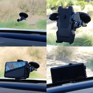 360 GripOn Quick Release Windshield TYA Car Mount Holder Stand For Mobile Phone-Accessories-BuildFastCar