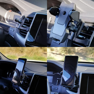 Grip Clip Air Vent TYA E1 Car Mount Holder Stand For Smartphone Mobile Cell Phone-Accessories-BuildFastCar