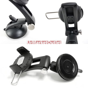 Windshield Mobile Mount Holder Stand+Fixed Blind Spot Mirror For Samsung/Apple-Accessories-BuildFastCar