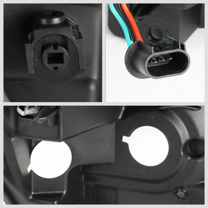 Chrome Housing/Clear Lens E-Bar Projector Headlight For 11-16 F-250 Super Duty-Lighting-BuildFastCar