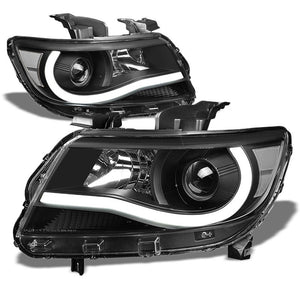 Black Housing/Clear Lens LED Projector Headlight For 15-17 Chevrolet Colorado-Lighting-BuildFastCar