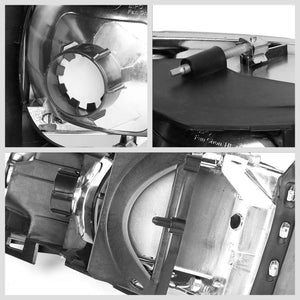 LED Chrome Housing Smoke Lens Reflector Headlight/Lamp For 94-02 Dodge RAM 2500-Lighting-BuildFastCar-BFC-FHDL-DODRAM944-SMAM