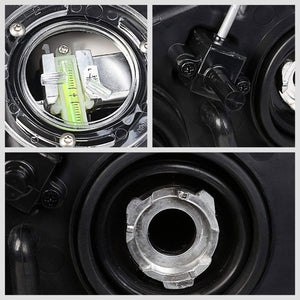 Black Housing Clear Lens Projector Headlight/Lamp For 96-99 Chryler Voyager 4-DR-Lighting-BuildFastCar-BFC-FHDL-CHRYVOY015-BKAM