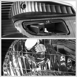 Black Housing/Clear Lens OE Reflector Headlight For 05-09 Chevrolet Equinox-Lighting-BuildFastCar