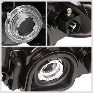 Chrome Housing/Smoke Lens/Amber OE Reflector Headlight For 01-06 Dodge Stratus-Lighting-BuildFastCar