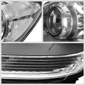 Black Housing/Clear Lens OE Reflector Headlight For 08-10 Honda Odyssey 3.5L-Lighting-BuildFastCar