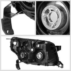Black Housing/Clear Lens/Amber Corner OE Projector Headlight For 06-08 Pilot-Lighting-BuildFastCar