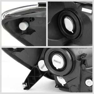 Chrome Housing/Clear Lens/Amber OE Reflector Headlight For 04-05 Toyota Sienna-Lighting-BuildFastCar