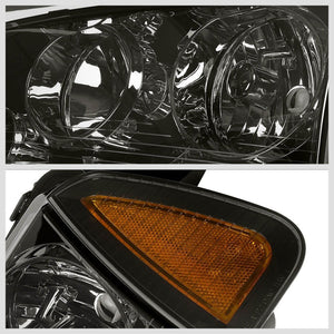Smoke Headlight+Amber Side Corner Parking Signal Light For Dodge 06-10 Charger-Lighting-BuildFastCar