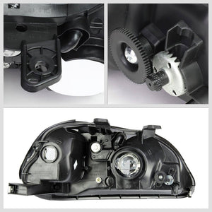 Smoke Headlight Lamp Light Amber Signal For Honda 96-98 Civic 2/4 Door 6th Gen-Lighting-BuildFastCar