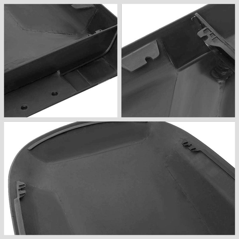 Black Air Dynamics Scoop Bonnet Hood Cover For 05-09 Ford Mustang S-197 V6/V8-Exterior-BuildFastCar