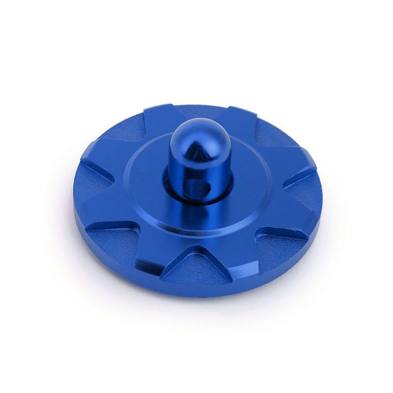 Blue Race Billet Style Aluminum Cosmetic Front Bonnet Hood Lock Pin+Cable+Tape-Exterior-BuildFastCar