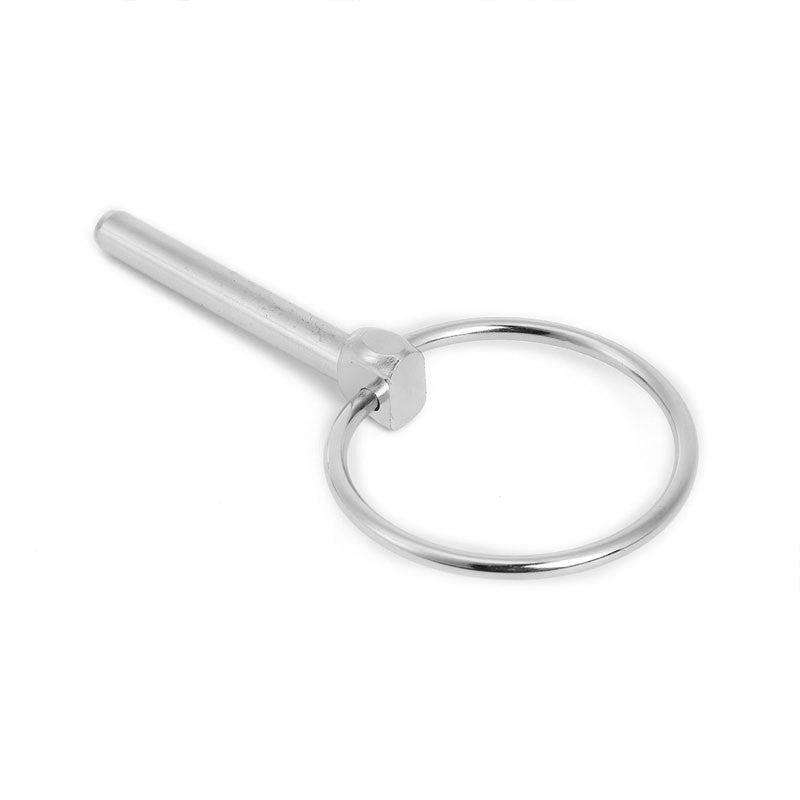 Gunmetal Racing Billet Style Cosmetic Front Bonnet Hood Lock Pin+Cable+Tape-Exterior-BuildFastCar