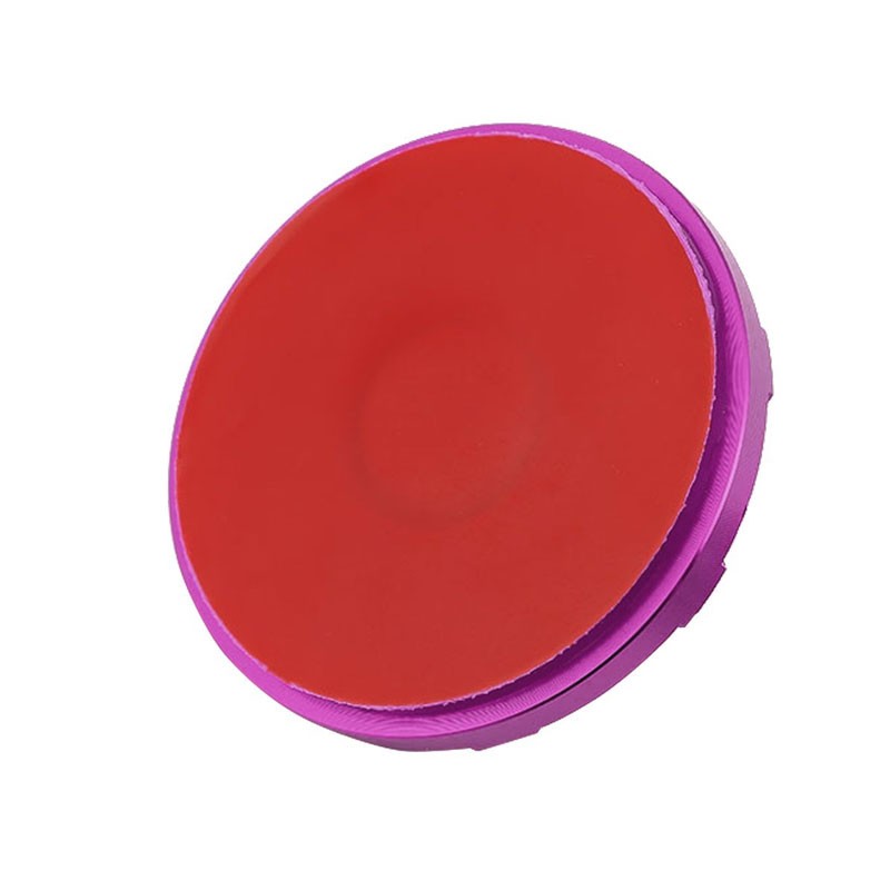 Purple Race Billet Style Aluminum Cosmetic Front Bonnet Hood Lock Pin+Cable+Tape-Exterior-BuildFastCar