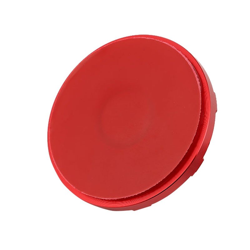 Red Race Billet Style Aluminum Cosmetic Front Bonnet Hood Lock Pin+Cable+Tape-Exterior-BuildFastCar