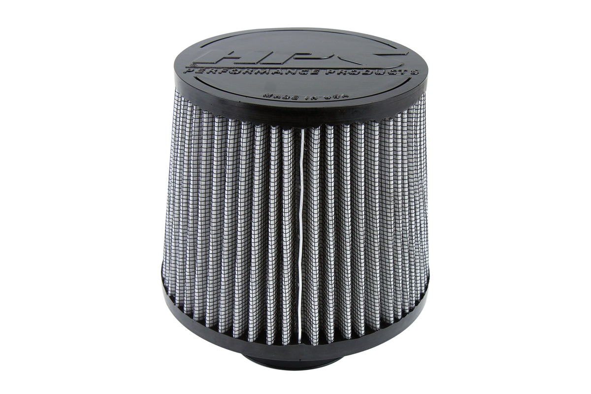 HPS Performance Air Filter 2.5 inch ID, 6 inch Length universal replacement intake kit shortram cold ram HPS-4274