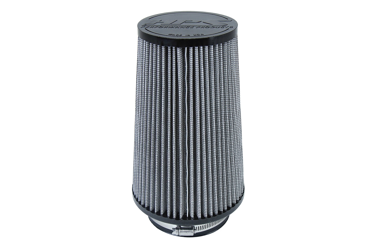 HPS Performance Air Filter 4 inch ID, 9 inch Length universal replacement intake kit shortram cold ram HPS-4301