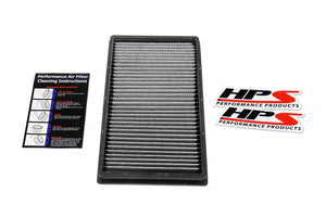 HPS Engine Drop-In Panel Air Filter Pre-Oiled/Washable/Reusable HPS-457315