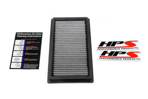 HPS Engine Drop-In Panel Air Filter Pre-Oiled/Washable/Reusable HPS-457318
