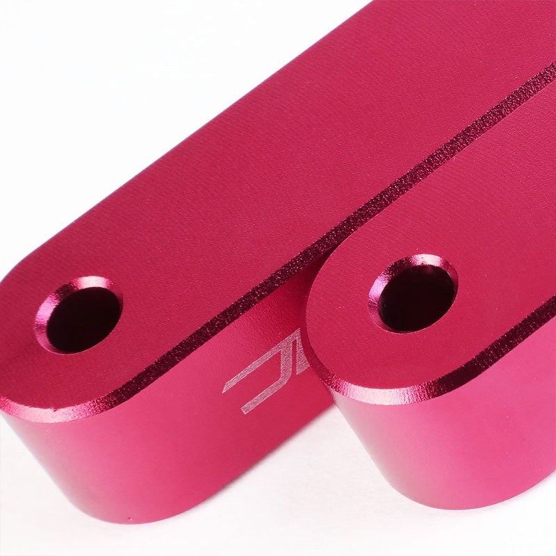 Pink Front 7/8" Screw-On Aluminum Hood Riser Spacer Kit For Integra/Civic/CRX-Hood/Bonnet-BuildFastCar