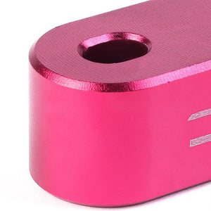 Pink Front 7/8" Screw-On Aluminum Hood Riser Spacer Kit For Integra/Civic/CRX-Hood/Bonnet-BuildFastCar