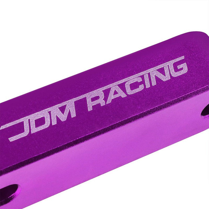 Purple Front 7/8" Screw-On Aluminum Hood Riser Spacer Kit For Integra/Civic/CRX-Hood/Bonnet-BuildFastCar