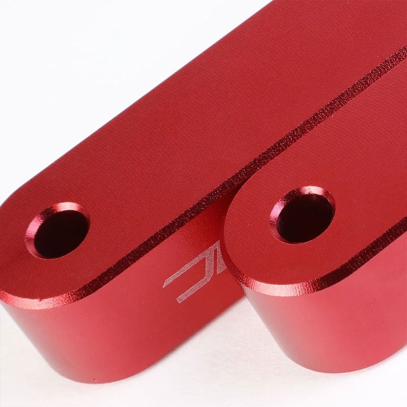 Red Front 7/8" Screw-On Aluminum Hood Riser Spacer Kit For Integra/Civic/CRX-Hood/Bonnet-BuildFastCar