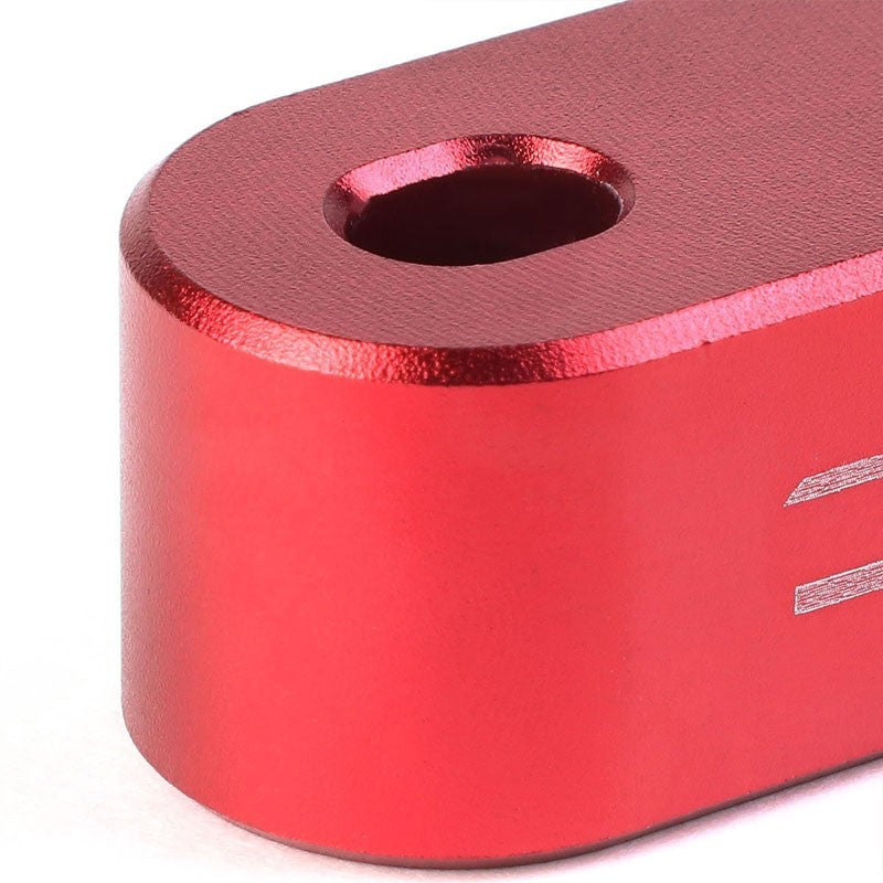 Red Front 7/8" Screw-On Aluminum Hood Riser Spacer Kit For Integra/Civic/CRX-Hood/Bonnet-BuildFastCar