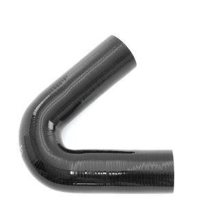 HPS 2.25" (57mm) ID Black 4Ply Silicone 135 Degree Elbow Coupler Hose HTSEC135-225-BLK