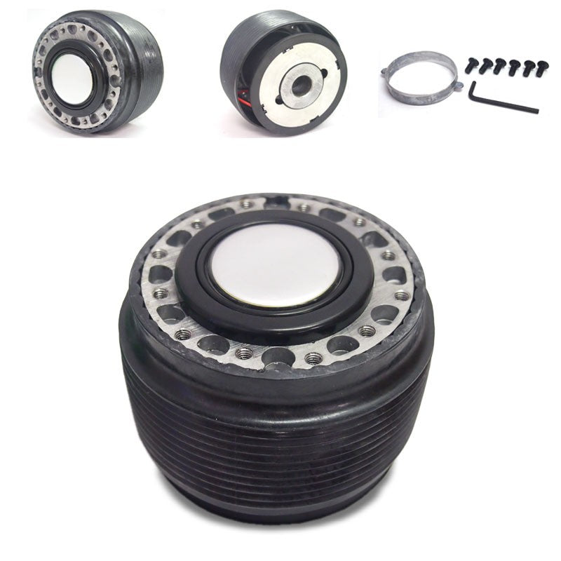 6-Hole Racing Steering Wheel Hub Adapter For Nissan 240SX/300ZX/Sentra/Altima-Interior-BuildFastCar