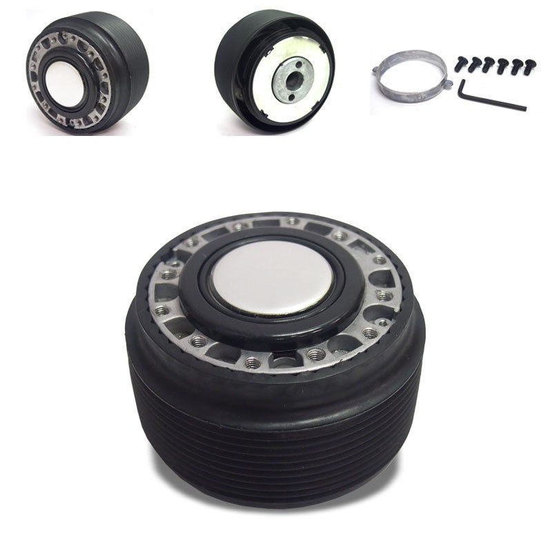 6-Hole Racing Steering Wheel Hub Adapter For 626/RX7/RX8/Miata/Accent/Genesis-Interior-BuildFastCar