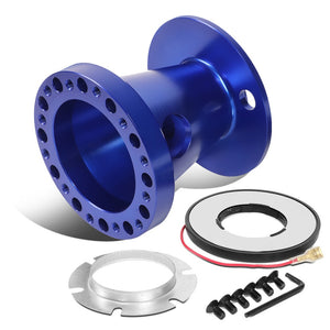 Blue 60x70/74mm Steering Wheel or Quick Release Hub Adapter For 92-97 Ford F-250 BFC-WHELHUB-9059-BL