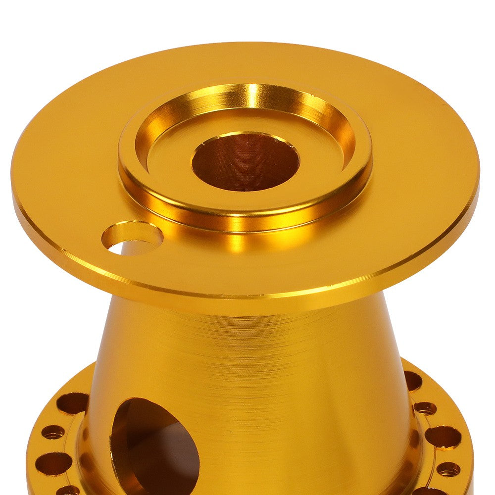 Gold 70/74mm 6-Bolt Aluminum Race Steering Wheel Hub Adapter For 92-97 F-350