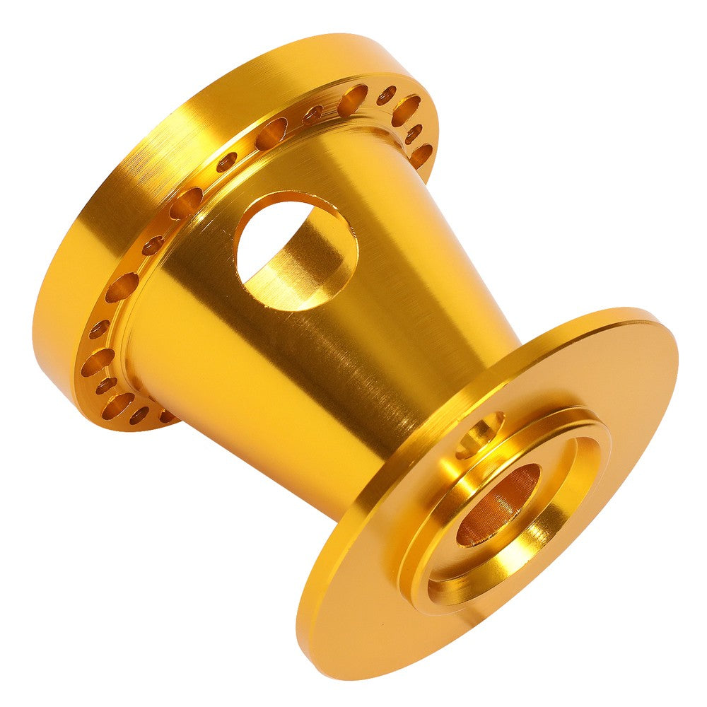 Gold 70/74mm 6-Bolt Aluminum Race Steering Wheel Hub Adapter For 92-97 F-350
