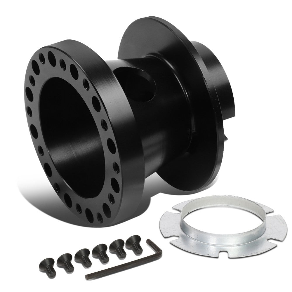 Black 60x70/74mm Steering Wheel or Quick Release Hub Adapter For 80-05 Camaro BFC-WHELHUB-9060-BK