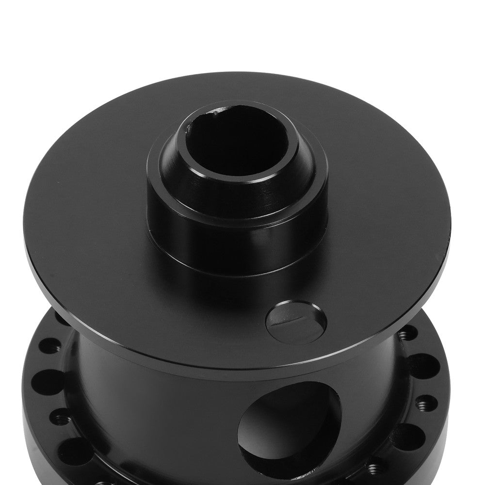 Black 70/74mm 6-Bolt Aluminum Race Steering Wheel Hub Adapter For 84-04 Mustang