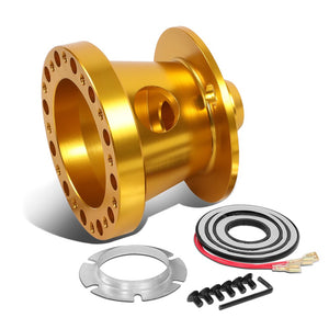 Gold 60x70/74mm Steering Wheel or Quick Release Hub Adapter For 84-04 Mustang BFC-WHELHUB-9061-GD