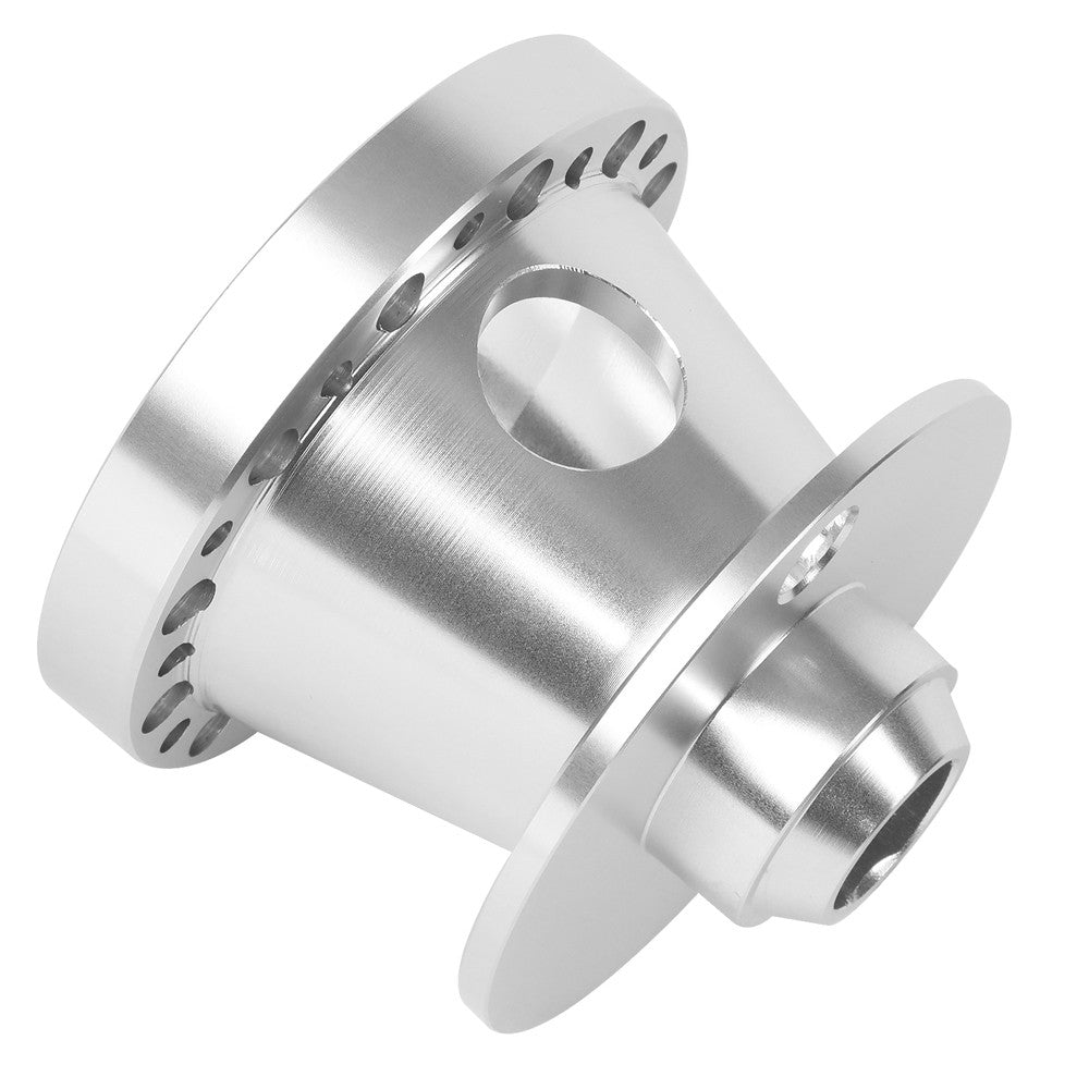 Silver 70/74mm 6-Bolt Aluminum Race Steering Wheel Hub Adapter For 84-04 Mustang