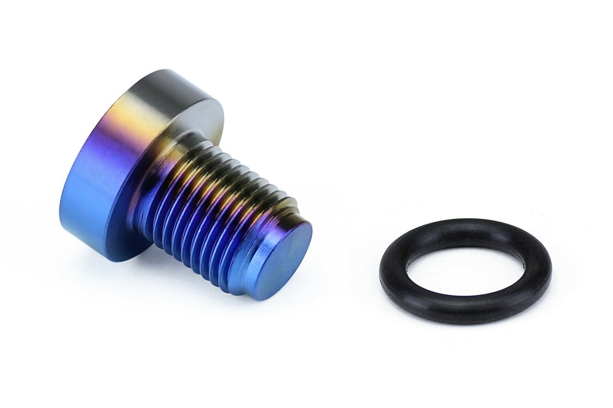 HPS Neo Blue Titanium Coolant Bleed Screw For 20+ Toyota Supra J29 A90 B58/B46