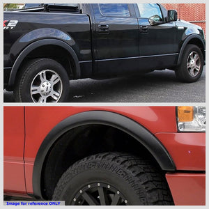 Wheel Fender (Black, ABS Thermo Plastic, OE Factory) Works With 04-08 Ford F-150 4.2L/4.6L/5.4L V6/V8