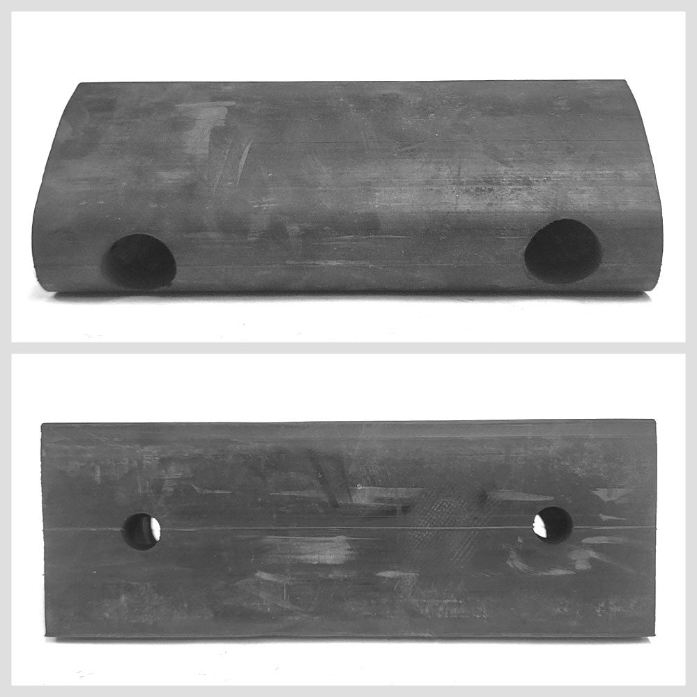 2X D-Shape 2 Hole 12" x 4" x 4" Extruded Dock Bumper BFC-TTP-DBUMP-03-X2