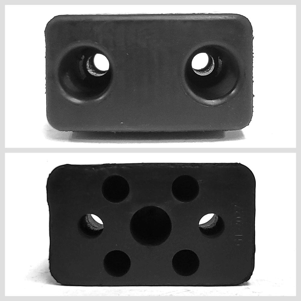 2X Rectangular 2 Hole 5-1/8”× 3-3/4”× 4-1/2” Dock Bumper BFC-TTP-DBUMP-04-X2