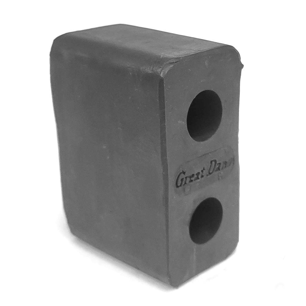 2X Rectangular 2 Hole 6" x 3" x 4-1/4" Molded Dock Bumper BFC-TTP-DBUMP-06-X2