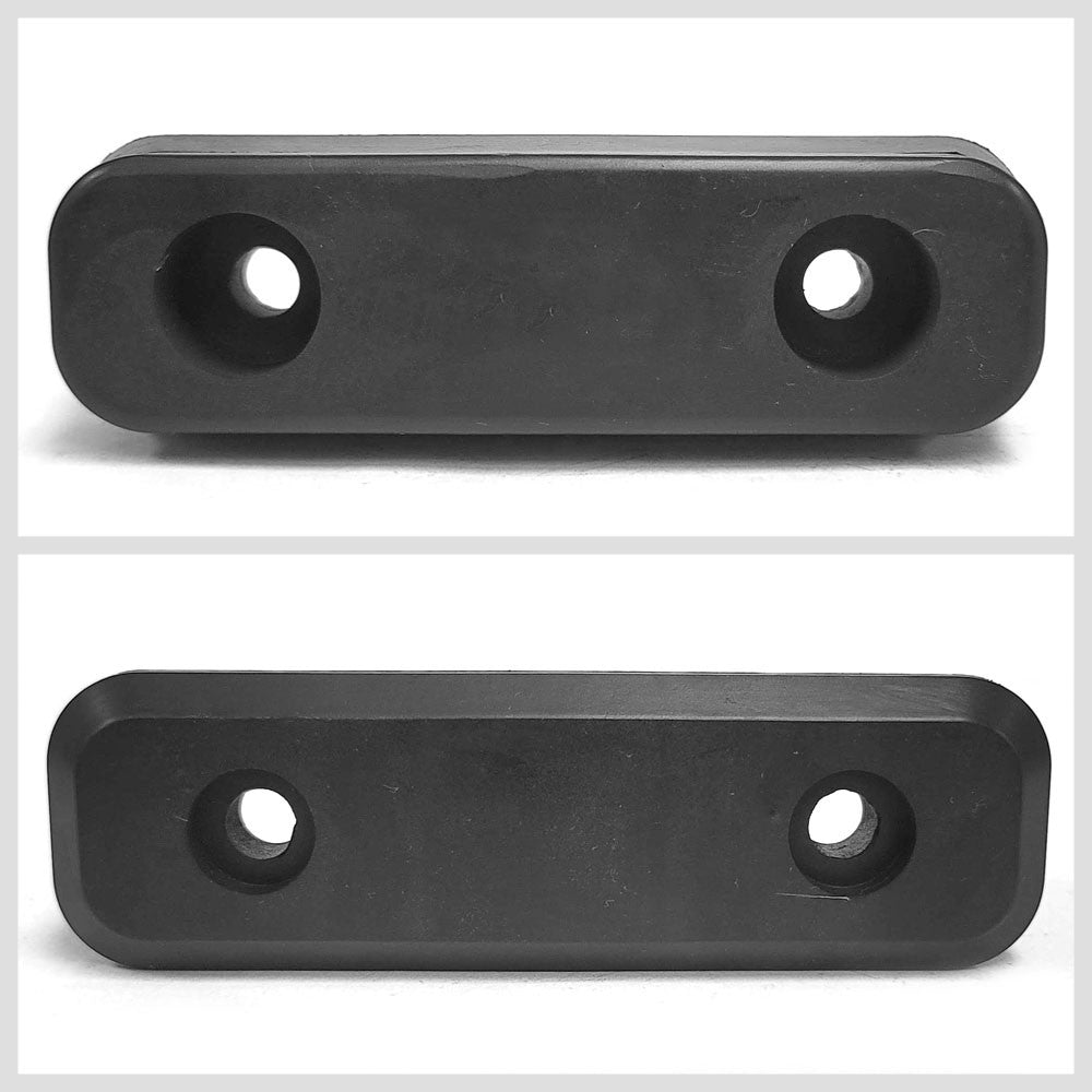 Rectangular 2 Hole 7-7/8" x 2-3/8" x 2" Molded Dock Bumper BFC-TTP-DBUMP-07