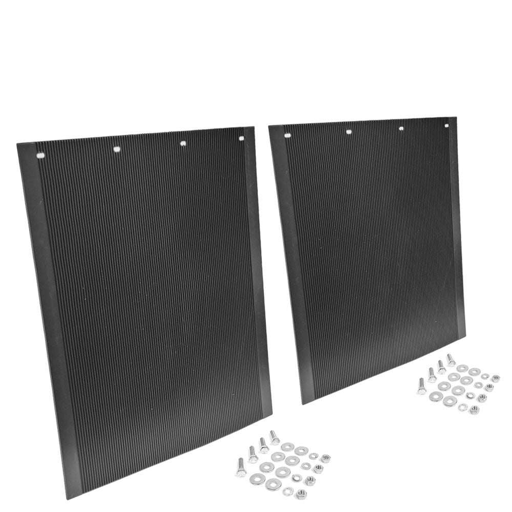 2X Aurora 30&quot;x24&quot; Anti-Spray Straight Mud Flap+Mount 2430PHDB TTP-IMXGT-2430PHDB+27516B-X2