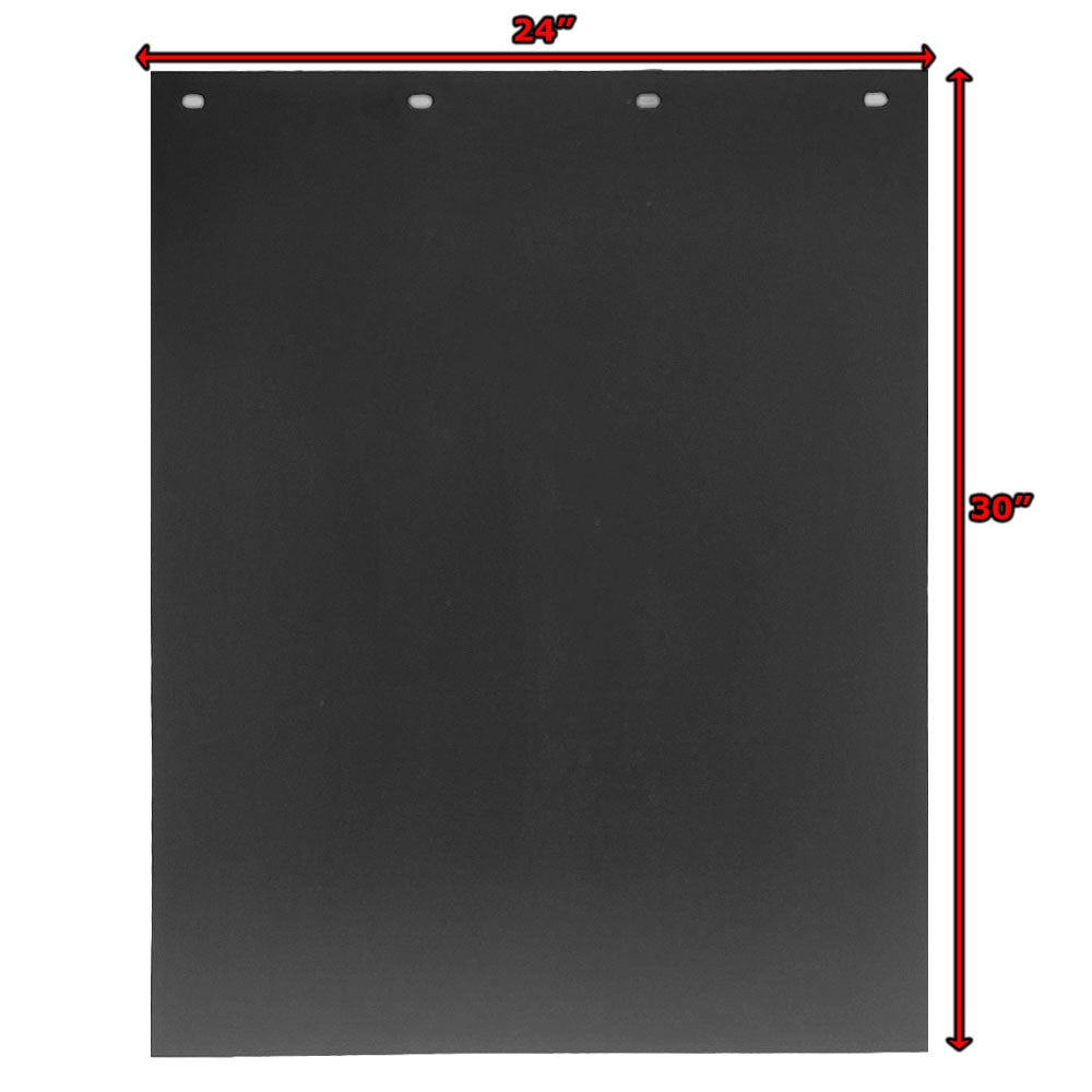 Aurora 30"x24" Polyguard Straight Mud Flap Guard 2430PSB Truck Trailer Tractor
