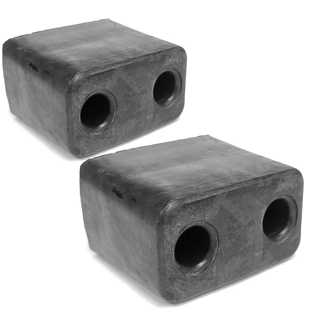 2X Rectangular 2 Hole 6-1/8" x 3-5/8" x 5-1/4" Dock Bumper BFC-TTP-DBUMP-13-X2