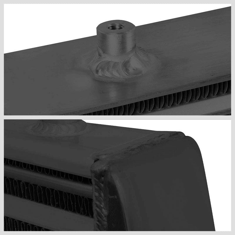 Universal Black Aluminum Tube & Fin 30.75"L Turbo Front Mount Style Intercooler-Performance-BuildFastCar