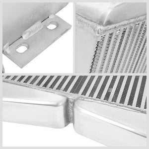 Silver Aluminum Bar & Plate 27.50" W Intercooler For 07-14 Chevrolet Silverado-Cooling Systems-BuildFastCar-BFC-INTCOOL-BPTY1-SL